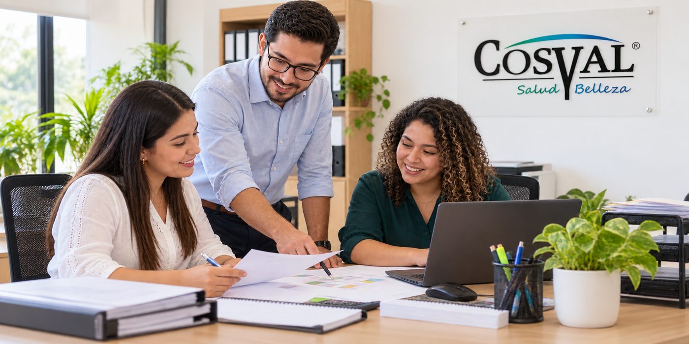 Reunión de administración y planeación del equipo Cosval
