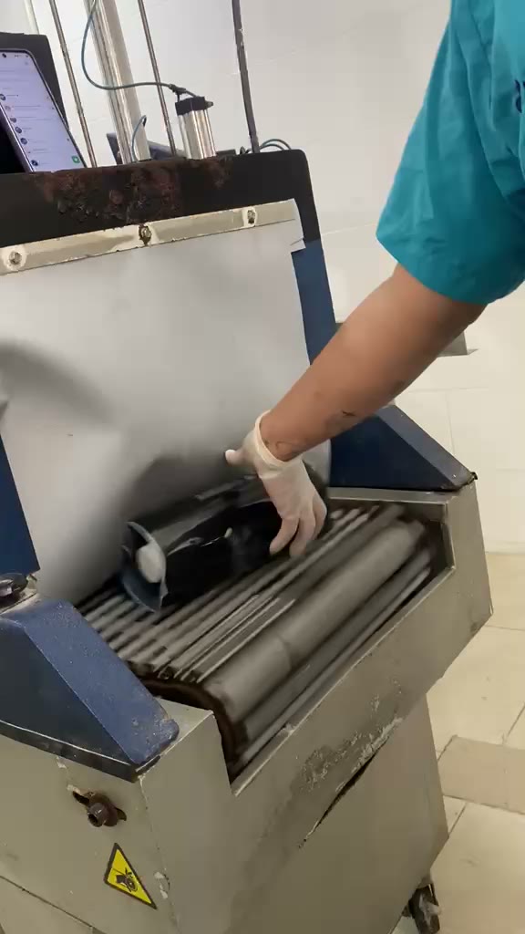 Túnel termoencogible en planta